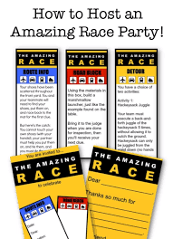 How To Host An Amazing Race Birthday Party At Home Video Video Amazing Race Party Birthday Party At Home Amazing Race