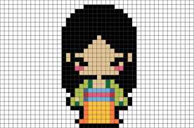 Mulan Pixel Art Pixel Art Pattern Pixel Art Pattern Art