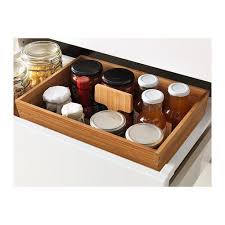 Variera Kasten Mit Griff Bambus Ikea Deutschland In 2020 Ikea Kitchen Shelves Organization Kitchen Drawers