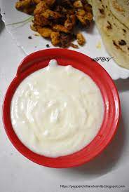 Pulse garlic in short bursts until finely minced, occasionally removing the lid to scrape down the sides of the bowl with a flexible rubber spatula. Garlic Sauce Recipe Garlic Yogurt Sauce Pepper Chilli And Vanilla