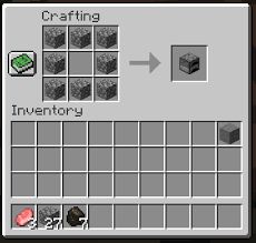 You gather some cobblestones and craft a furnace using the crafting table. Minecraft How To Make Smooth Stone
