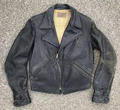 Vintage Meier Frank Co Leather Jacket Leather Motorcycle Jacket Leather Jacket Leather Jacket Men