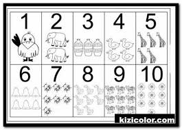 Kids can learn to identify different numbers, grasp basic math principles, and practice counting and writing. Numbers Coloring Pages Kizi Coloring Pages