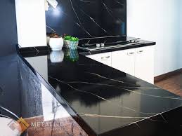 You can use it to attach items that are decorative, to wood or glass and then put a layer of epoxy over it to protect your creative ideas. 3 Designer Countertops That Will Inspire Your Kitchen Renovation Blog Post 31 Metallic Epoxy Singapore