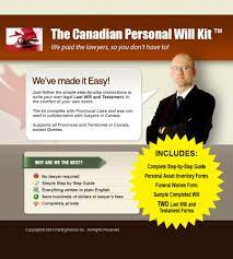 As many as 66% of canadian & americans do not have a will. The Canadian Personal Will Kit All New 2019 Amazon Ca Partingwishes Inc Books