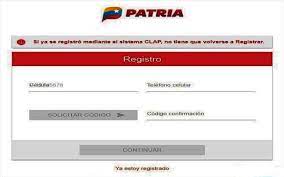 La tarjeta hogares de la patria recibió un aumento recientemente. Proceso De Registro De Hogares De La Patria