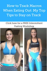 How To Track Macros When Eating Out My Top Tips To Stay On Track Fit Actor Travels How To Get Abs Fit Actors Calorie Restriction