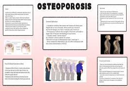 Make A Health Science Fair Project Poster Ideas Osteoporosis Health Science Cool Science Fair Projects Health Science Projects Science Projects For Kids