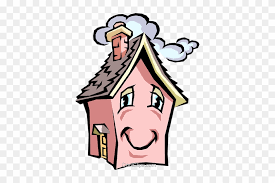 Set., abbildung, haus, karikatur, heiligenbilder, weißes, vektor, hintergrund, 100, satz, freigestellt. Haus Mit Gesicht Karikatur Vektor Clipart Bild Arch0332 Dessin Maison Humoristique Free Transparent Png Clipart Images Download