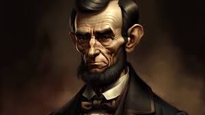 Abraham Lincoln as a werewolf"