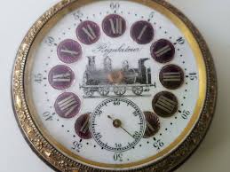 Montre Regulateur Locomotive Train Cheminot A Restaurer 20950 Etsy Clock Wall Clock