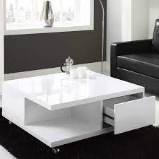 At next, our collection of coffee tables range from small and round to marble and glass styles. White High Gloss Coffee Table With Storage Drawers Tiffany Range Furniture123