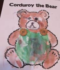 Cut white paper into the shape of a pocket. 39 A Pocket For Corduroy Ideas Corduroy Activities Creative Curriculum Bear Crafts