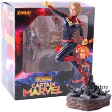 Arrives from space, the hero proceeds to completely destroy the warship, and attempts to stop thanos from. Marvel Avengers Endgame Captain Marvel Flying Position Pvc Avengers End Game Comic Book Hero Action Figures Fzgil Toys Hobbies
