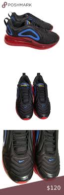 Nike Air Max 720 Game Change Kids 5 5 Women S 7 Brand New Without Box Nike Air Max 720 Game Change Black Red Blue Yellow In 2020 Nike Air Max Nike Air Black Nikes