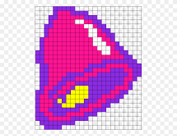 505x589 Taco Bell Perler Bead Pattern Bead Sprites Food Fuse Bead Patterns Taco Bell Png Melt Beads Patterns Fuse Bead Patterns Bead Sprite