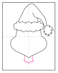 I leave a lot of details to facilitate this lesson. How To Draw The Grinch Art Projects For Kids