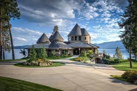 High visibility with 370 feet of highway 95 frontage and two commercial entrances. A Modern Chateau In Northern Idaho Wsj