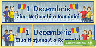 Ziua NaÈ›ionalÄƒ A Romaniei Banner Teacher Made