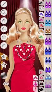 Barbie Makeup Hairstyle Dress Android Dolls Dolls And More Dolls Barbie Makeup Barbie Games Dresses