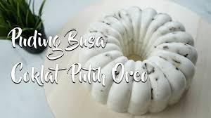 Pewarna makanan 2 atau 3 warna sesuai selera. Resep Viral Puding Busa Coklat Putih Oreo Youtube