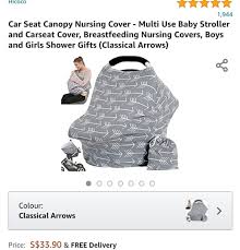 Unicorn car car seat poncho miss kitty canopy cover fit car baby must haves cute cars minky fabric peek a boos. Car Seat Canopy Nursing Cover Multi Use Baby Stroller And Carseat Cover Breastfeeding Nursing Covers Boys And Girls Shower Gifts Classical Arrows Babies Kids Nursing Feeding On Carousell