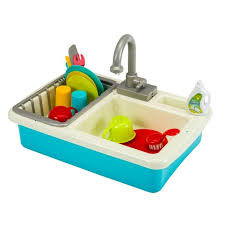 wash up kids toy role play kitchen sink