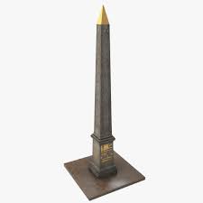 Luxor Obelisk Paris 3d Max Obelisk Luxor Taper Candle