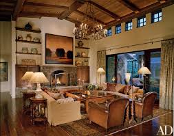 Look Inside A Contemporary Farmhouse In The Heart Of Napa Valley Tuscan Living Rooms Farm House Living Room Mediterranean Living Rooms