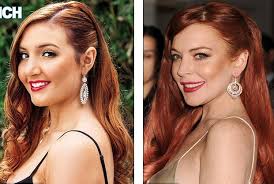 Meia-irmã de Lindsay Lohan gasta US$ 25 mil para ficar parecida com a atriz 