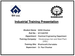 2 acknowledgements all glory and honour to god almighty for the grace he has given me to take part in the industrial training programme. Ppt Industrial Training Presentation Powerpoint Presentation Free Download Id 3270037