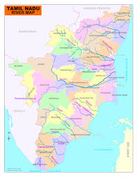 All destinations in tamil nadu. Tamil Nadu River Map Infoandopinion