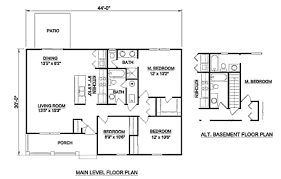 Our collection of house plans with a loft include smany different styles and sizes of home designs. Ranch Style House Plan 3 Beds 2 Baths 1200 Sq Ft Plan 116 242 Houseplans Com
