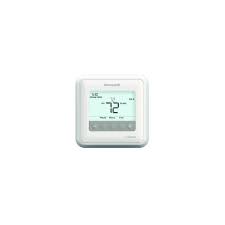 Tap the lock symbol visible on the thermostat's display. Honeywell Home Th4110u2005 Premier White T4 Pro Programmable Thermostat For Up To 1 Heat 1 Cool Heat Pumps Or 1 Heat 1 Cool Conventional Systems Ventingdirect Com