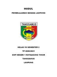 Dec 22, 2015 · jika barang tersebut dicuri orang dan tidak dikembalikan, maka pencuri tersebut akan mengalami musibah dengan kehendak allah swt. Modul Bahasa Lampung Kelas 7 Pdf