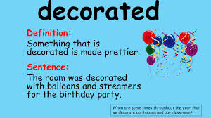 There are 8 letters in decorate: The Strongest One Vocabulary Introduction Learning Target As A Third Grader I Should Be Able To Determine The Meaning Of Unknown Words Using Different Ppt Download