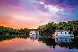 There is a hour and half interactive narration by the captain aboard custom built, 60 passenger and a 47 passenger pontoon boat, the native ii or eagle. Explore The St Johns River On A Super Comfortable Houseboat Sarasota Magazine