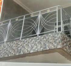 Stainless steel railings with glass designs. Notitle Antiquesteeldoor Singlesteeldoor Steeldoorexterior Steeldoorinternal Steeldoormetals Balcony Grill Balcony Grill Design Steel Railing Design