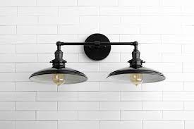 Rustic farmhouse bathroom vanity light: Vanity Model No 6297 Peared Creation
