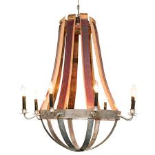 Napa East Wine Barrel Chandelier Modish Store