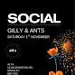 SOCIAL presents Gilly & Ants K @ alta event image