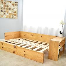 The black diy pallet sectional sofa project 2. A Sofa That Turns Into A Bed Pdf Plan Diy Creators
