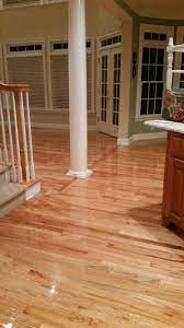 Even the untrained eye will see that red oak flooring has a pinkish undertone to it, and often a red oak plank will have a variation of colors from light cream to deeper amber. Peachtree City Red Oak Floors Red Oak Hardwood Floors Hardwood Floor Colors
