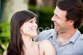 Business couple dating in the app. Happy Young Couple Laughing Together Outside Stock Photos Freeimages Com