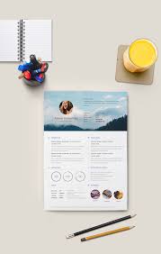 This professional resume template can give you the advantage and is yours for absolutely free! Free Minimalistic Resume Cv Illustrator On Behance