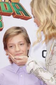 Ryder Robinson & Kate Hudson Actress & Son Kung Fu Panda 3, World Premiere,  Los Angeles Grauman S