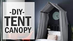 If they share a room, this design can provide privacy or help customize the room to their tastes. Diy How To Make A Bed Tent Canopy Youtube