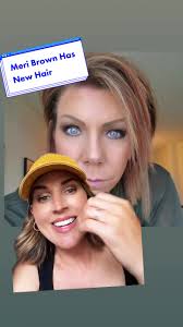 Meri Brown New Hair Style