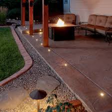 Led Paver Dot Light Kit Recessed Driveway Lights Dekor