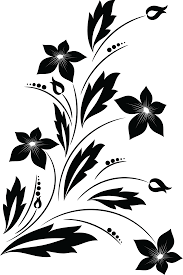 Check spelling or type a new query. Free Clipart Of A Black And White Floral Vine Design Element Black And White Floral Clipart Bunch Of Flowers Drawing Flower Drawing Black And White Flowers
